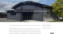 Desktop Screenshot of blenheimbaptist.org